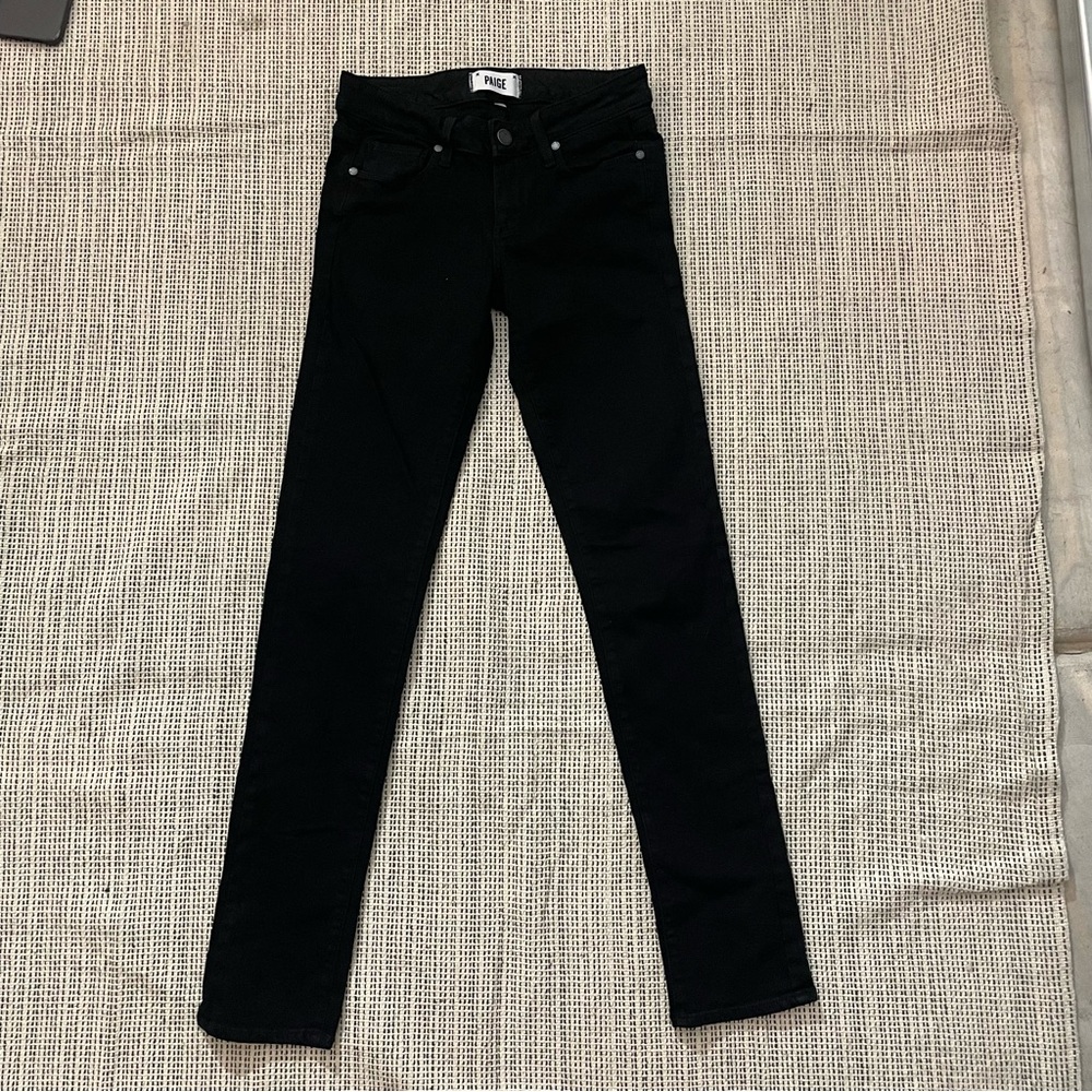 PAIGE Women's Skinny Jeans Size 25 In Black